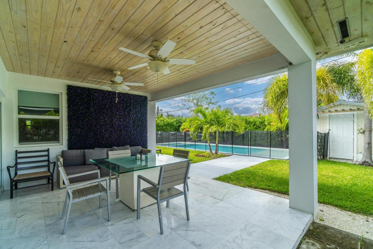 Luxury House 4 Beds Heated Pool W Jaccuzzi Lejlighed North Bay Village Eksteriør billede