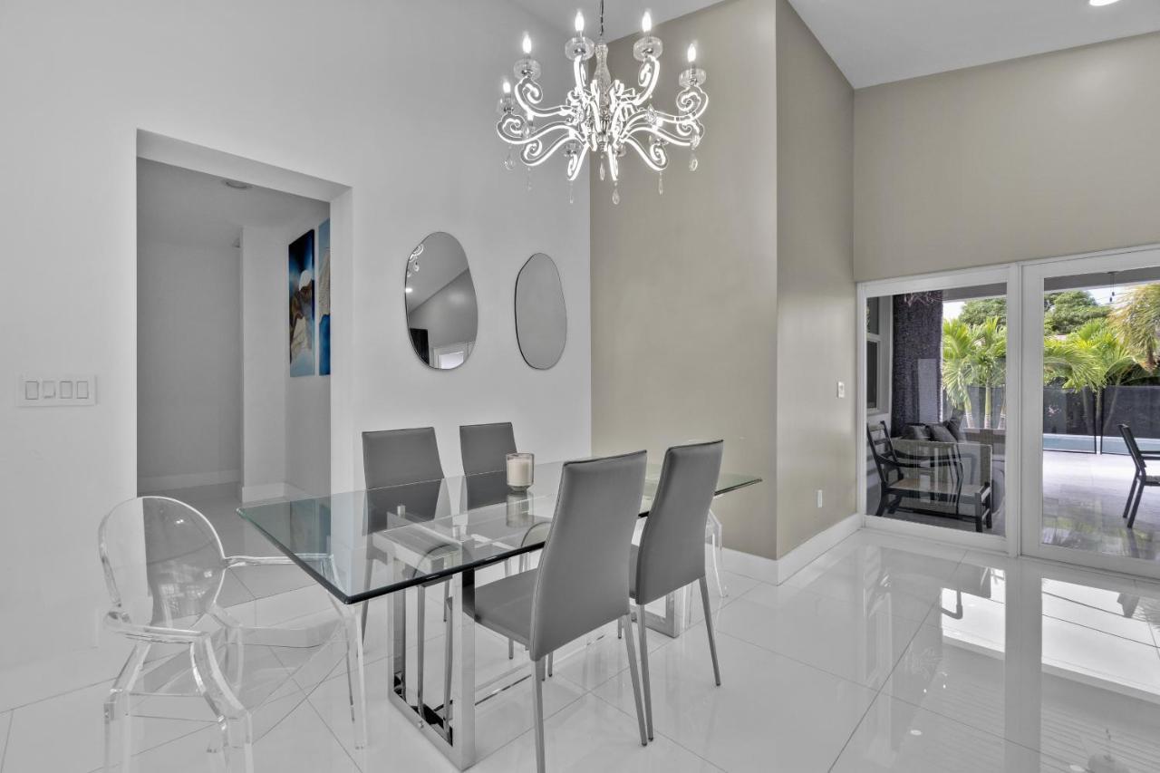 Luxury House 4 Beds Heated Pool W Jaccuzzi Lejlighed North Bay Village Eksteriør billede